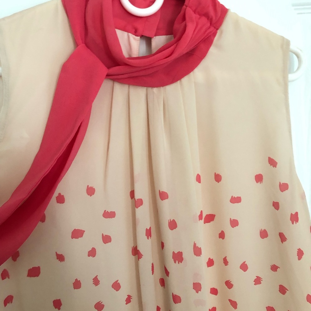 New NEW YORK AND COMPANY Sleeveless Dress, Pink Dress - Picture 4 of 16